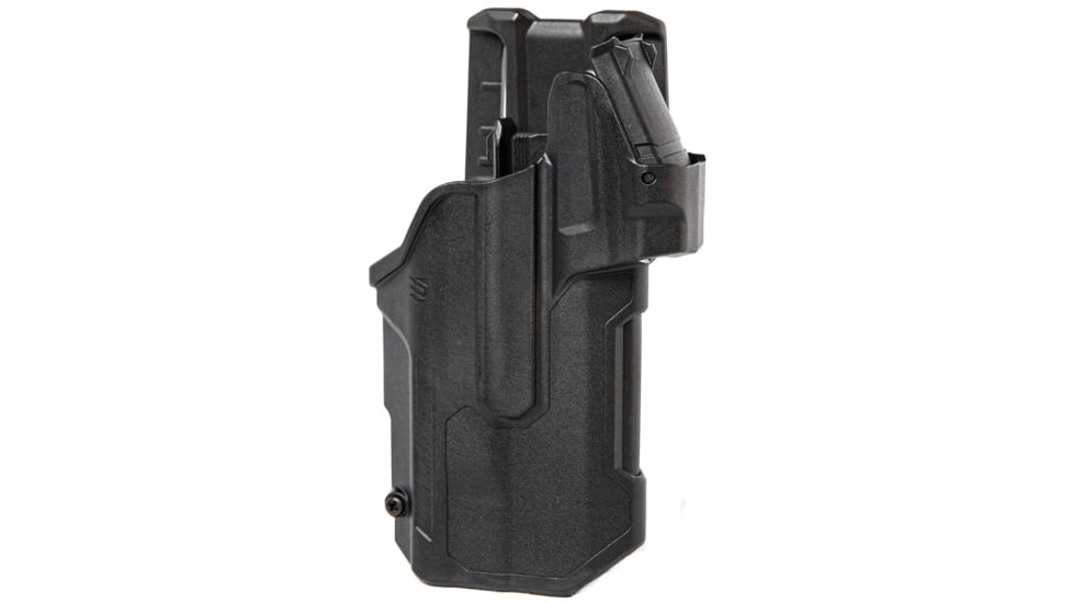 BlackHawk T-series L2d Lb Black Rds Glock 17/19/22/23/31/32/45/47 W/tlr 1/2 Rh Box, Plain - 44NB00BKR