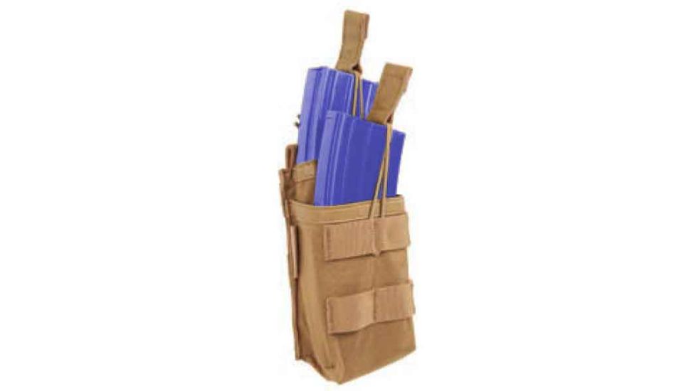 BlackHawk Tier Stacked M16 Magazine Pouch - Holds 2, Coyote Tan 37CL118CT