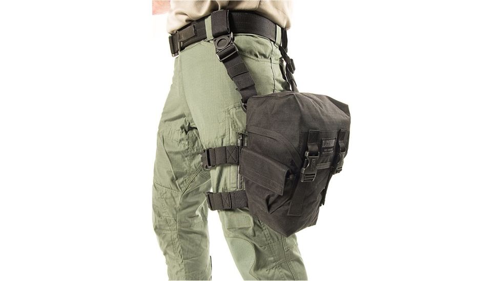 Blackhawk Ultralight Omega Gas Mask Pouch, Black