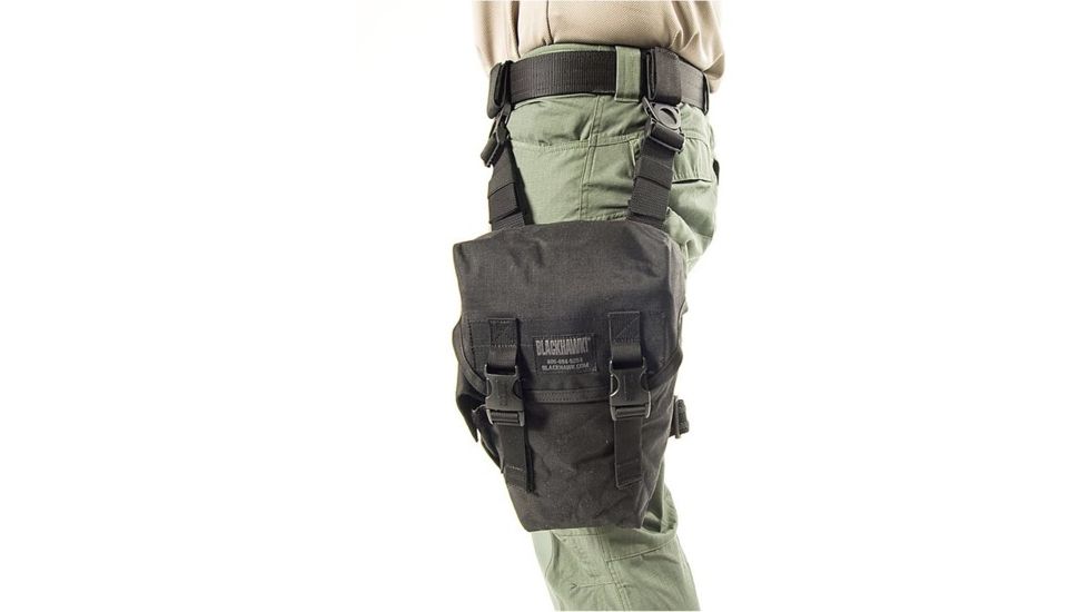 Blackhawk Ultralight Omega Gas Mask Pouch, Black