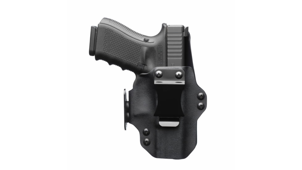 BlackPoint Tactical Dual Point IWB Holster, Fits Sig P365 AXG Legion, Black Kydex &amp; Leather, 1.75 Metal Strut Loop 171991