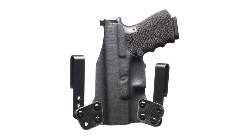 Blackpoint Tactical Leather OWB Mini Wing Holster, SIG SAUER P365, Right Hand, Black, 136547
