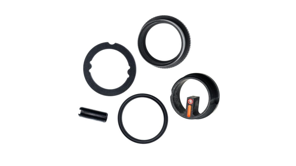 Blitzkrieg Components HK Flat Gen 2 Tritium Dot Front Sight, Orange Stripe, HKFLTOTD