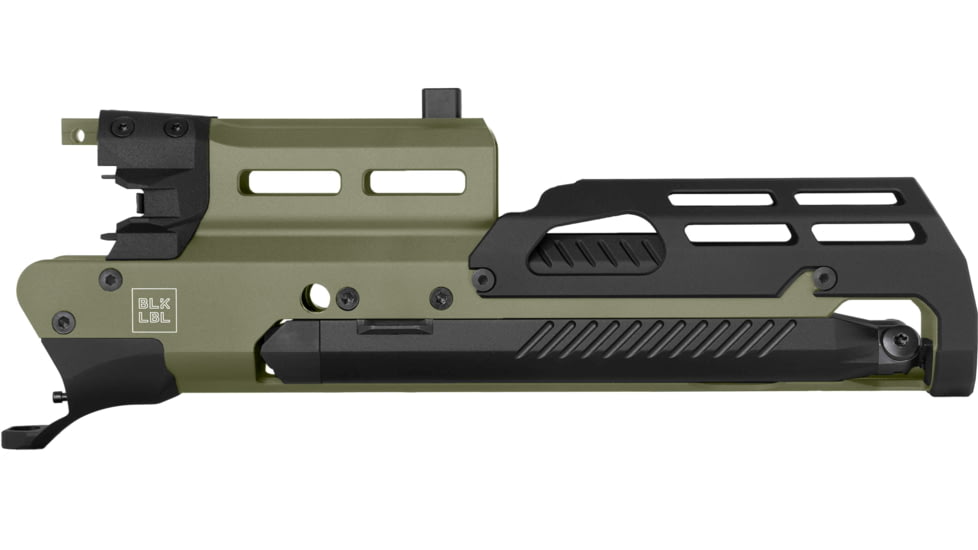 BLK LBL Tavor 7 Bipod Long Rifle Handguard, Olive Drab Green, 11, BL-T7-B-LG-ODG