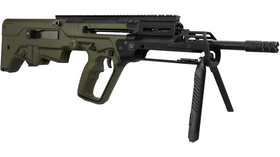 BLK LBL Tavor 7 Bipod Short Rifle Handguard, Black, 8.5, BL-T7-B-SH-BLK