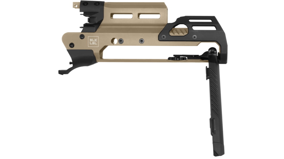 BLK LBL Tavor 7 Bipod Short Rifle Handguard, Flat Dark Earth, 8.5, BL-T7-B-SH-FDE