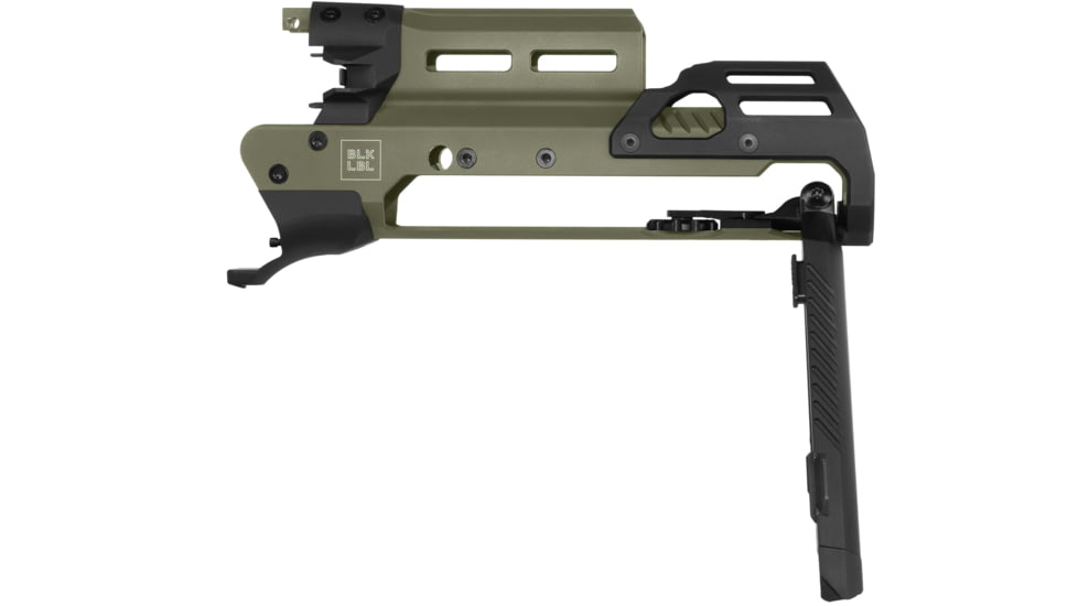 BLK LBL Tavor 7 Bipod Short Rifle Handguard, Olive Drab Green, 8.5, BL-T7-B-SH-ODG