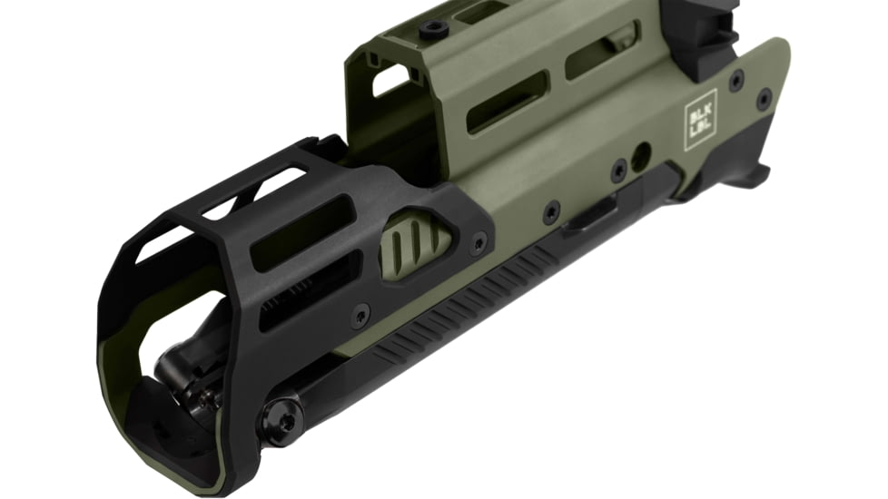 BLK LBL Tavor 7 Bipod Short Rifle Handguard, Olive Drab Green, 8.5, BL-T7-B-SH-ODG