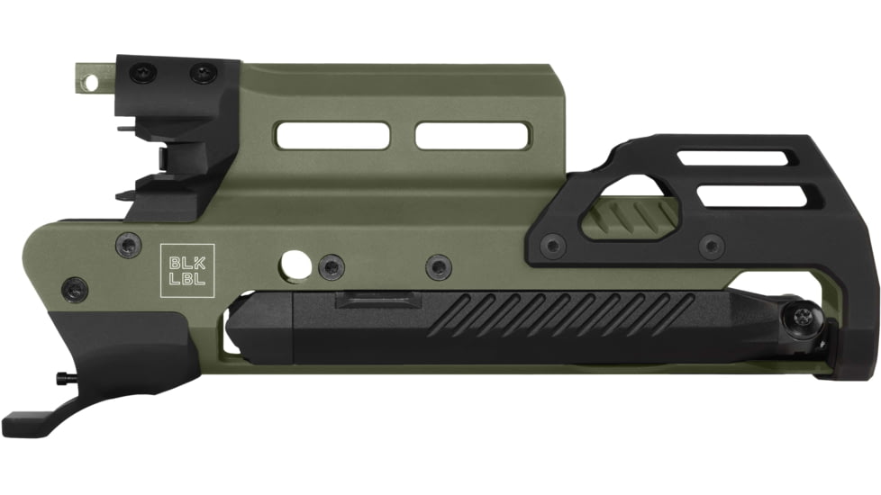 BLK LBL Tavor 7 Bipod Short Rifle Handguard, Olive Drab Green, 8.5, BL-T7-B-SH-ODG