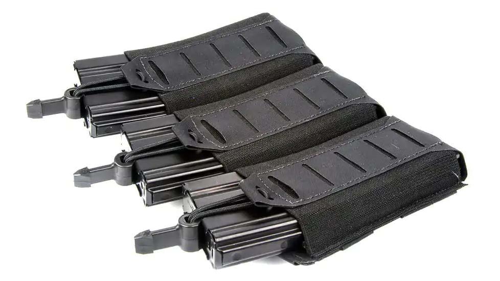 Blue Force Gear AFD, Triple M4 Mag Pouch, Black, HW-AFD-M4-3-BK