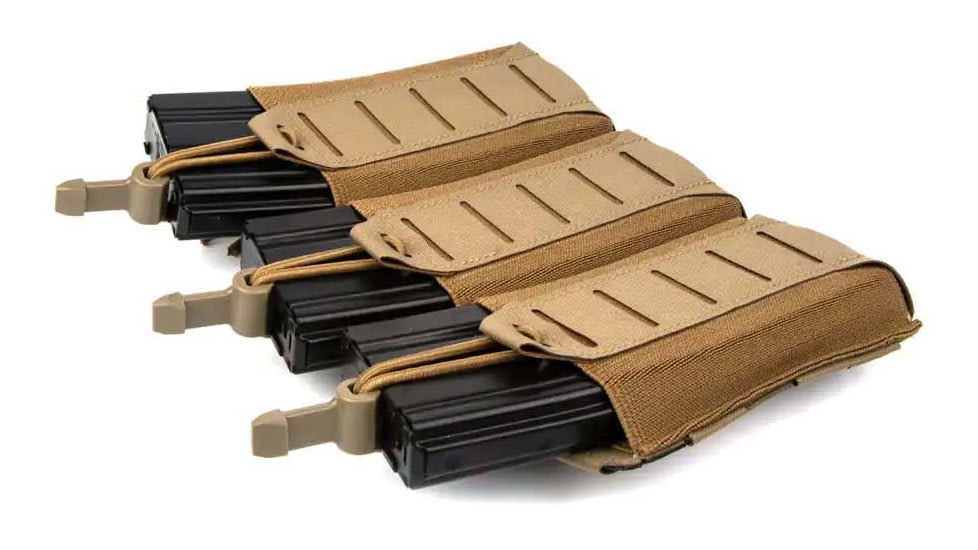 Blue Force Gear AFD, Triple M4 Mag Pouch, Coyote Brown, HW-AFD-M4-3-CB