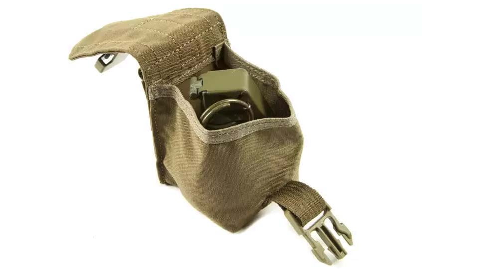 Blue Force Gear Frag Grenade Pouch, Coyote Brown, HW-M-FRAG-1-CB