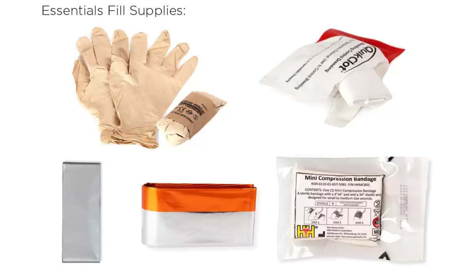 Blue Force Gear Helium Whisper Micro Trauma Kit Essentials Supplies, MultiCam, HW-TKN-MTKN-ESS-MC