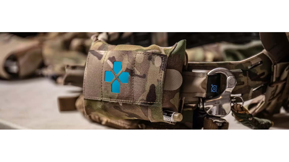 Blue Force Gear Helium Whisper Micro Trauma Kit Essentials Supplies, MultiCam, HW-TKN-MTKN-ESS-MC