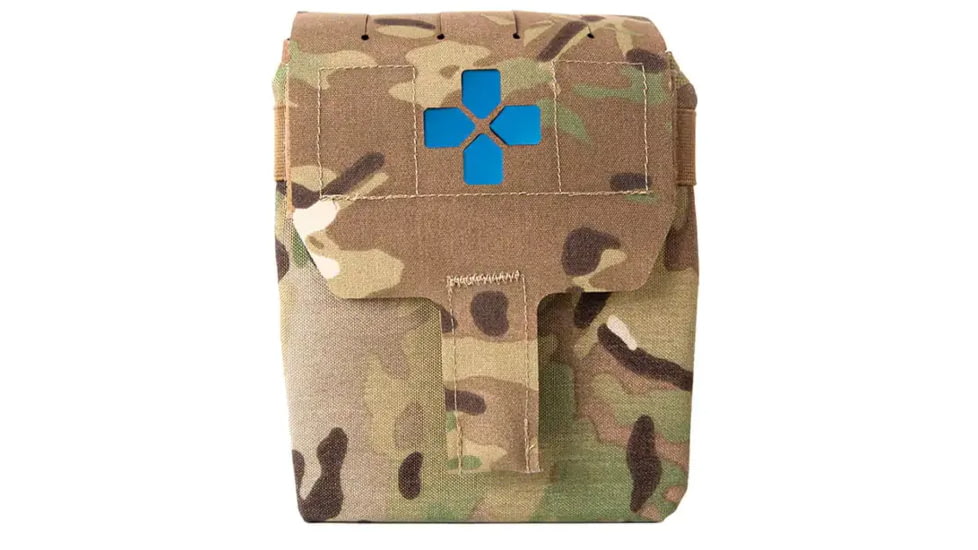 Blue Force Gear Helium Whisper MOLLE Micro Trauma Kit NOW! w/No Contents, Multicam, HW-M-TKN-EMPTY-003-MC