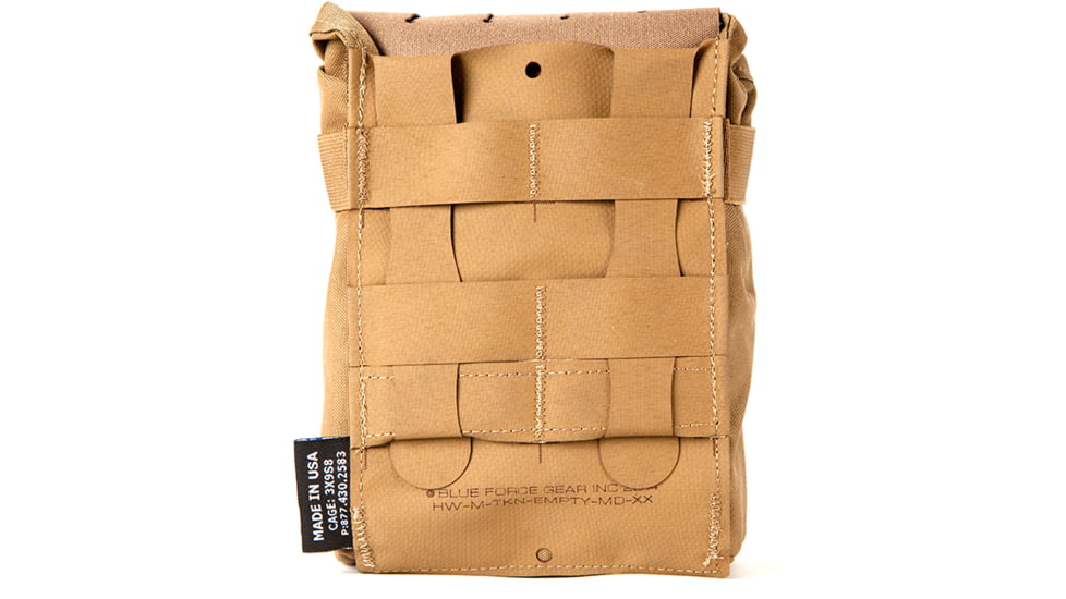 Blue Force Gear Helium Whisper Trauma Kit Essentials Supplies, Coyote Brown, HW-TKN-MED-ESS-CB