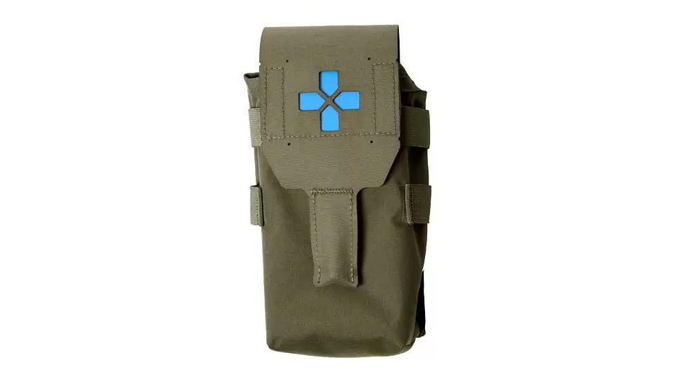 Blue Force Gear Small Trauma Kit NOW! Essentials Supplies, Ranger Green, HW-TKN-SM-ESS-RG