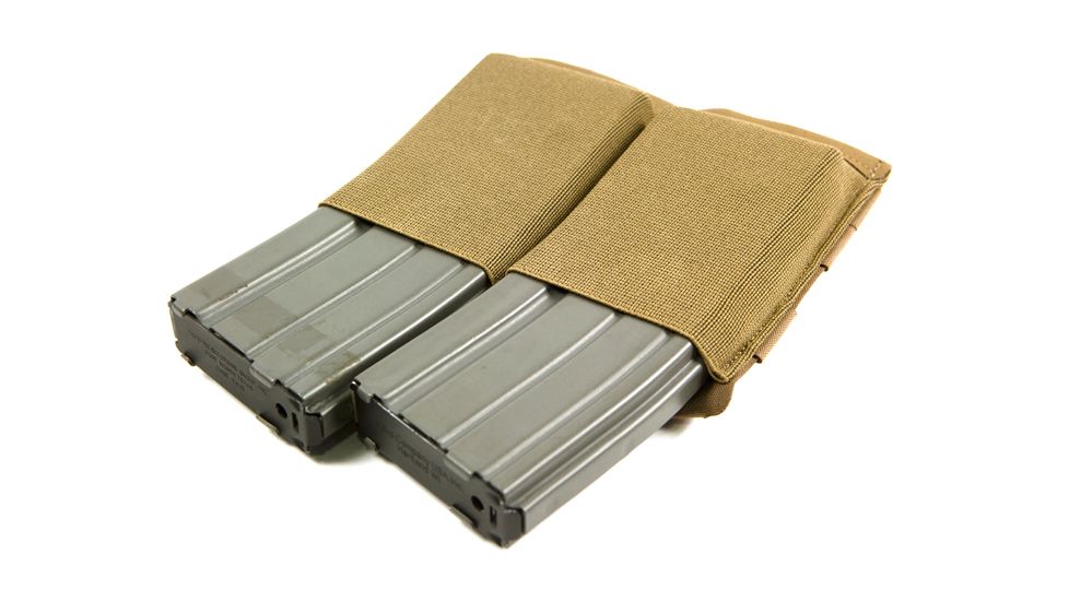 Blue Force Gear Ten-Speed Double M4 Magazine Pouch, Coyote Brown HW-TSP-M4-2-CB