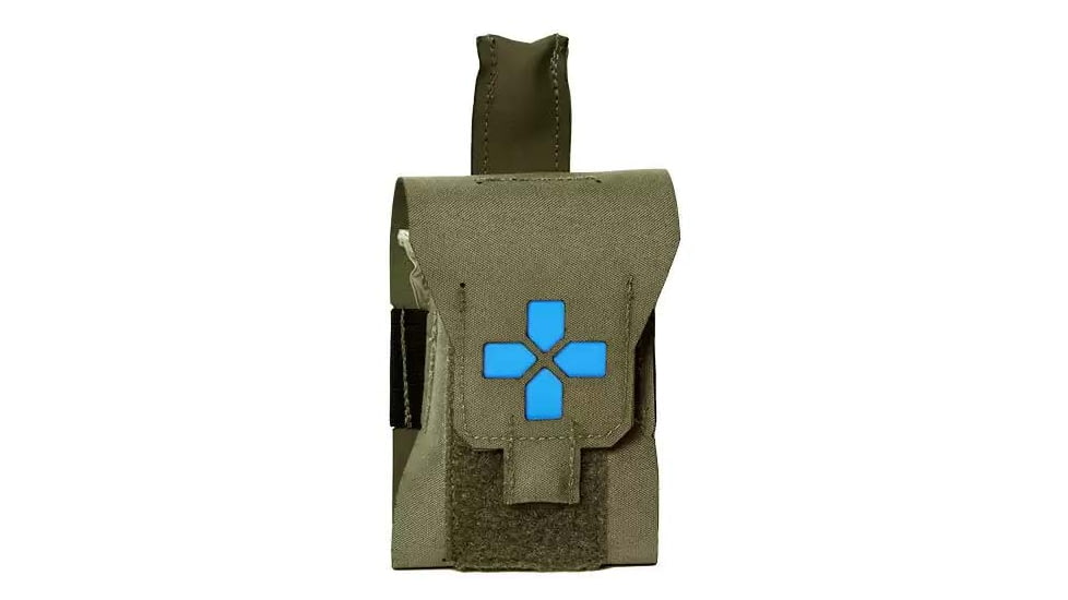 Blue Force Gear The NOW Trauma Nano Kit, Empty, Ranger Green, TKN-NANO-EMPTY-RG