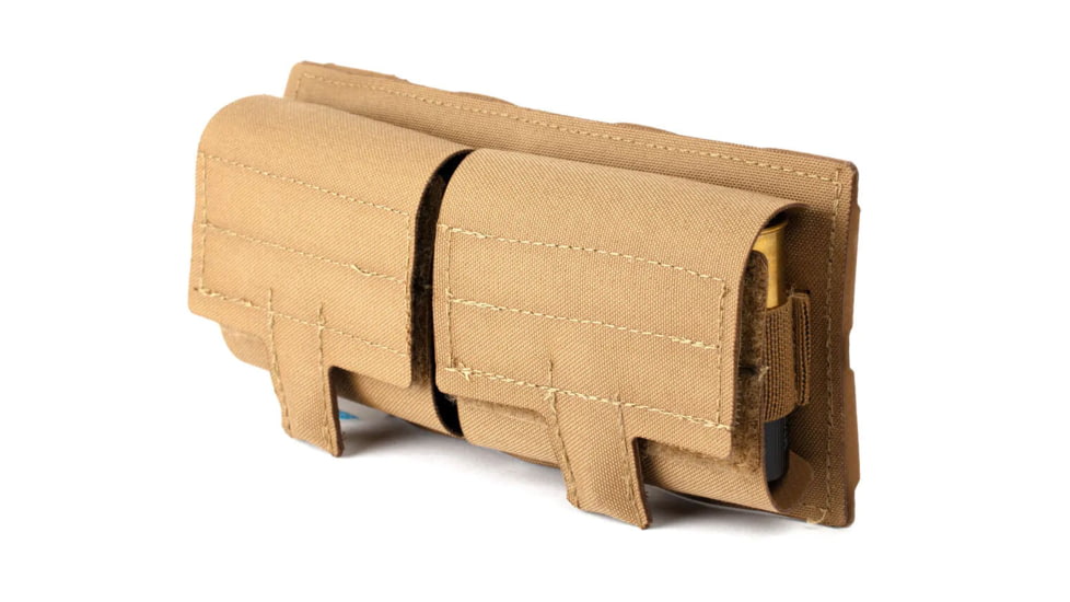 Blue Force Gear Version 01 Shotshell Holder, Coyote Brown, Small, HW-UPL-SHOT-01-CB