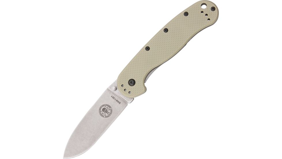Blue Ridge Knives Avispa Desert Tan Satin Knife, Desert Tan/Satin BRK1301DT