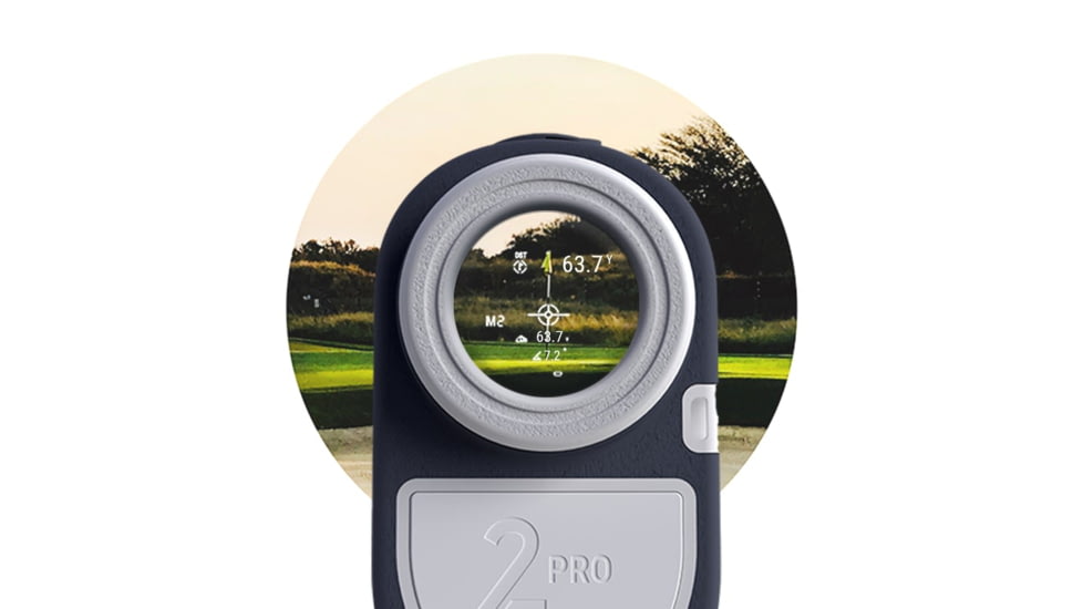 Blue Tees Golf Series 2 Pro Slope Golf Rangefinder, Navy/White, RF-G-S2P-NW