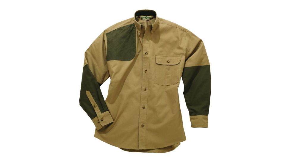 Bob Allen Hu127 Std Hunting Shirt Tn/Grn L 0HU127HSL