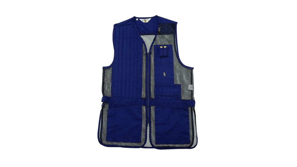 Bob Allen Mesh Shooting Vest, Navy, Right Hand, 3XL, 30182