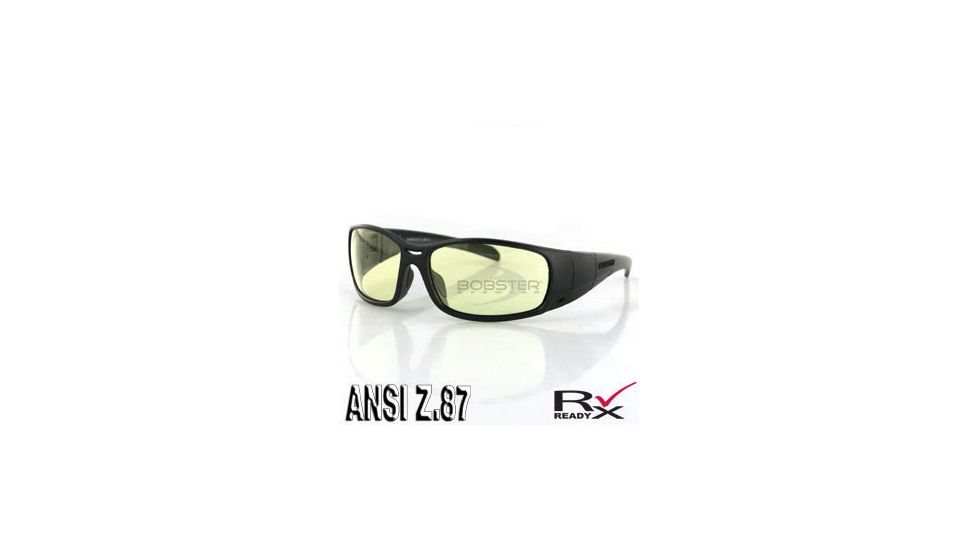 Bobster Ambush Convertible Sunglass, Yellow Lens, BAMBU101Y