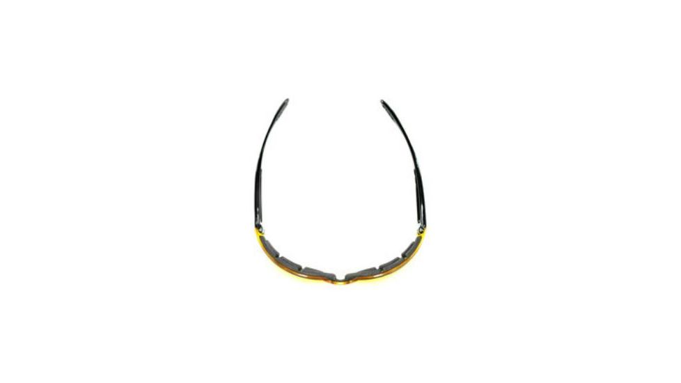 Bobster Shield II Sunglasses, Black Frame, Yellow Lens, ESH204