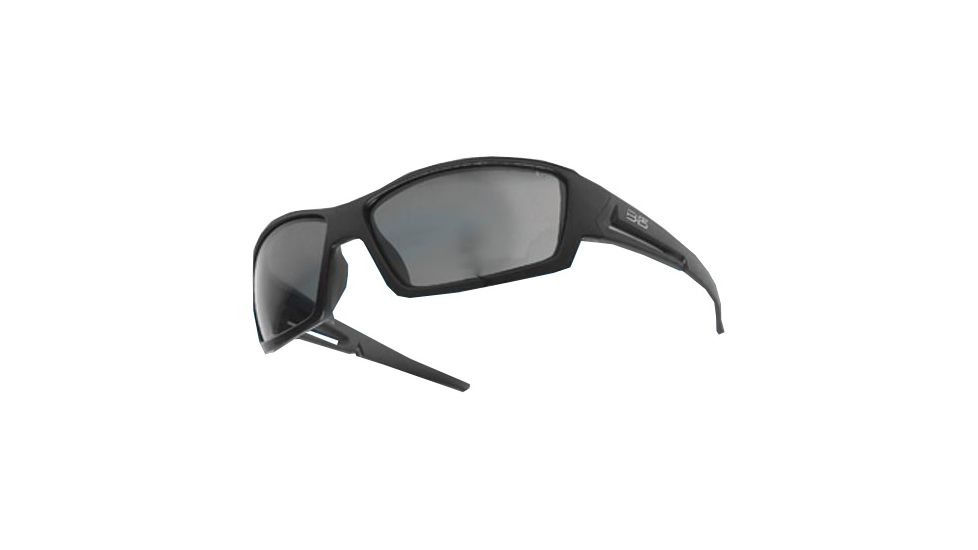 Body Specs MT-3 Sunglasses, Black Matte Frame, Smoke Lens - RX CUP w/Clear Lens Lens, MT-3 BLACK FRAME.13