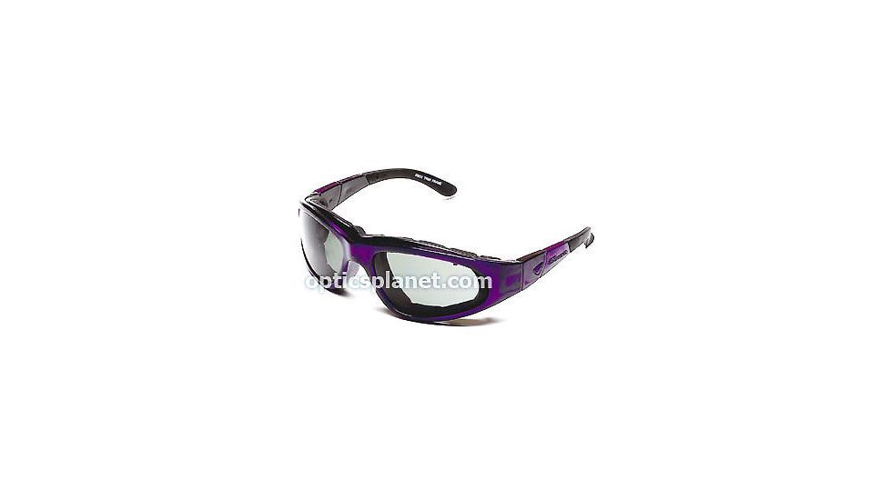Body Specs BSG-2 Goggles, Black Frame / Smoke-Green Lens, w/ Clear &amp; Light Rust Lens Extra Lens Sets