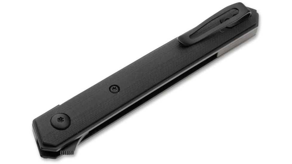 Boker 01Bo329 Plus Kwaiken Air Mini Pocket 3.07 Plain Black G10 Handle