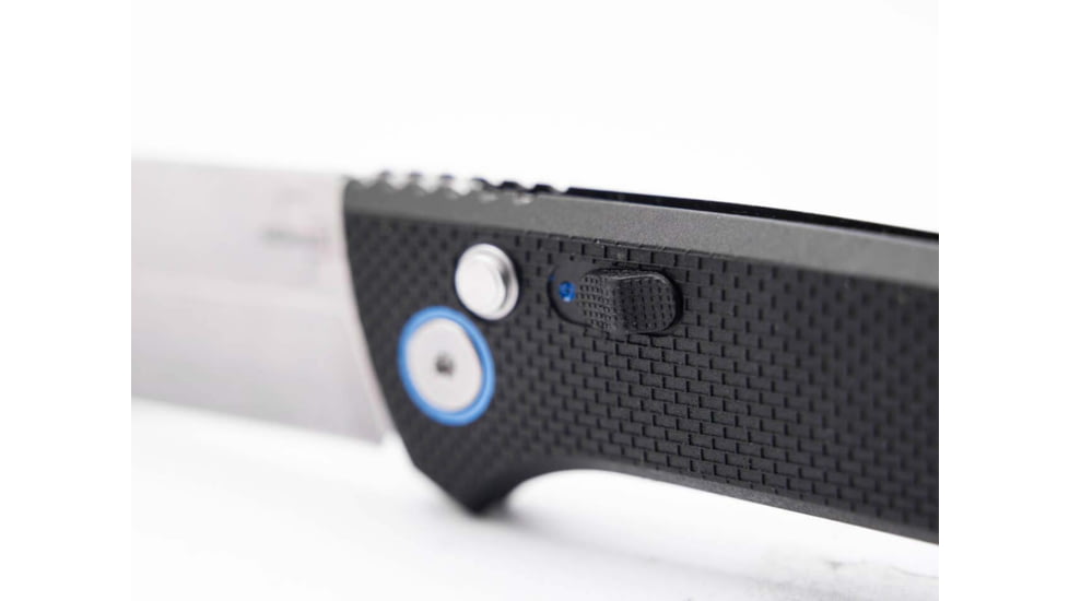 Boker 01Bo920 Frnd 3.35 Drop Point Plain Stonewashed D2 Steel Blade 4.52 Black Grivory Handle