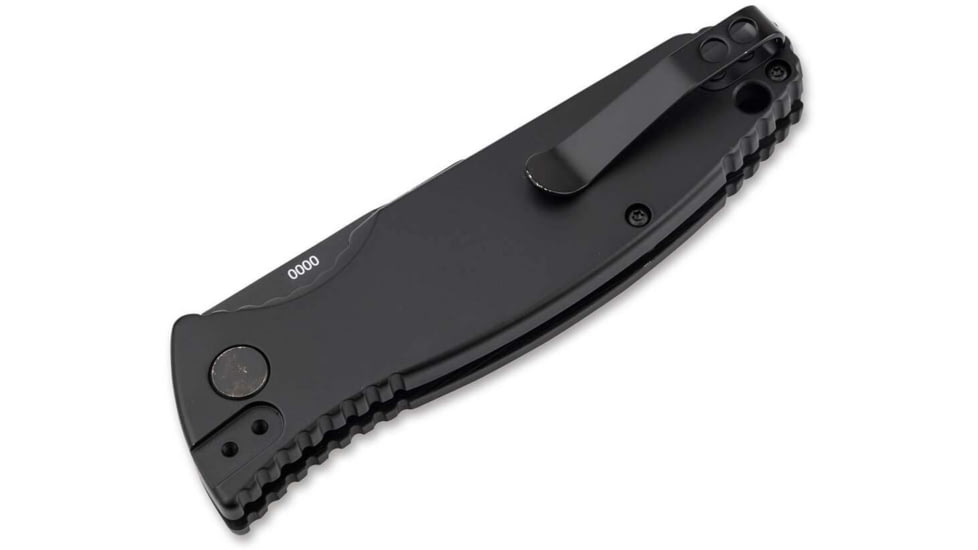 Boker 01Kals136 Kalashnikov 3.35 Clip Point Plain Black D2 Steel Blade Black/Gray Aluminum Handle