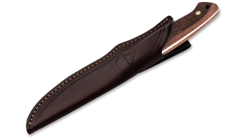 Boker 02Ba303G Relincho Madera 5.04 Plain N695 Blade Guayacan Wood Handle