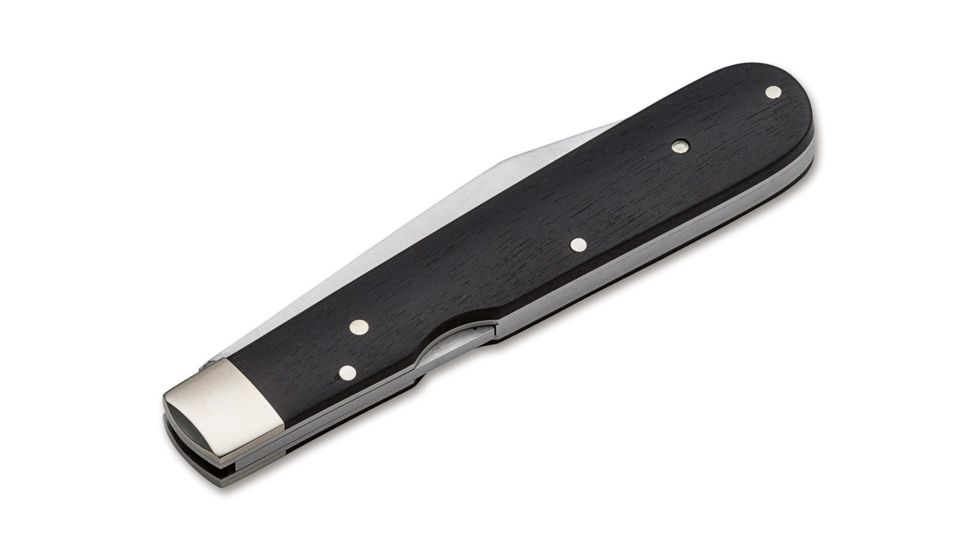 Boker 1906 Folding Blade Knife, 3.5in, 440C, Ebony, Brown, 113024