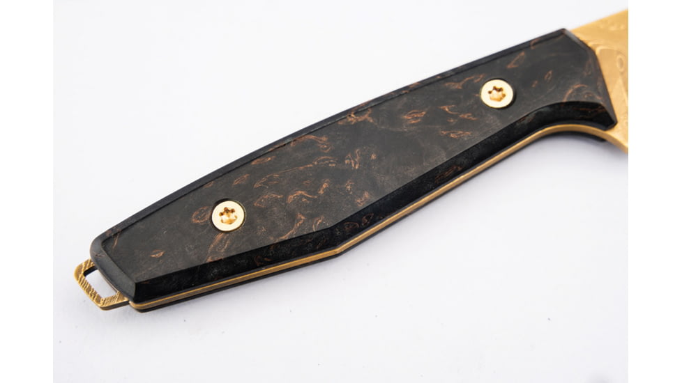 Boker AK1 Fixed Blade Damast Gold