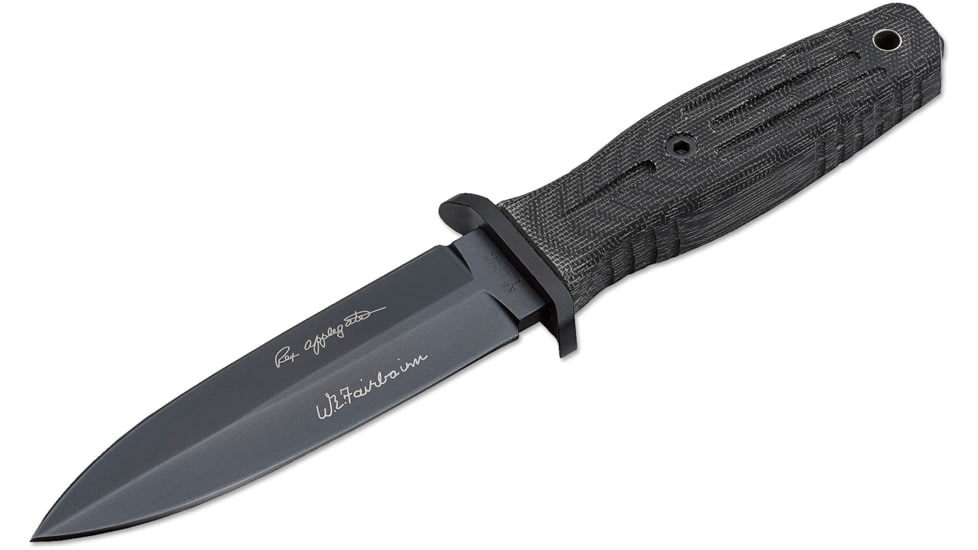 Boker USA Applegate 4.5 Black Knife, Black, Small, 121644