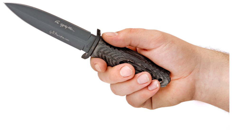 Boker USA Applegate 4.5 Black Knife, Black, Small, 121644