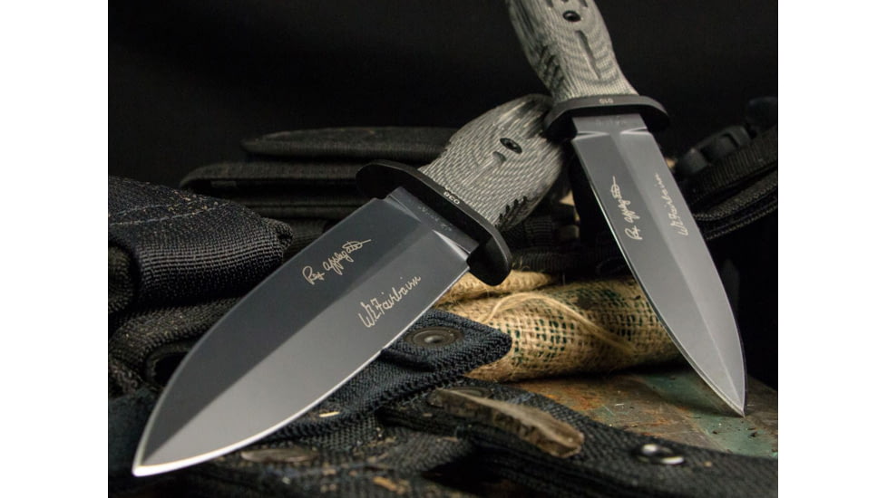 Boker USA Applegate 4.5 Black Knife, Black, Small, 121644