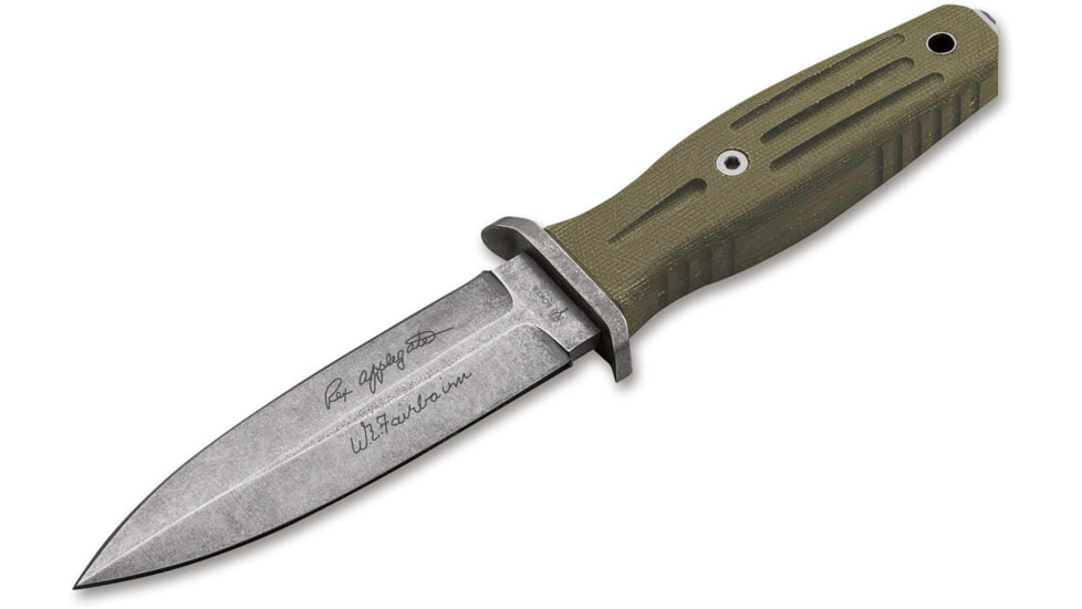 Boker USA Applegate A-F 4.5 Knife, Green, Small, 120644
