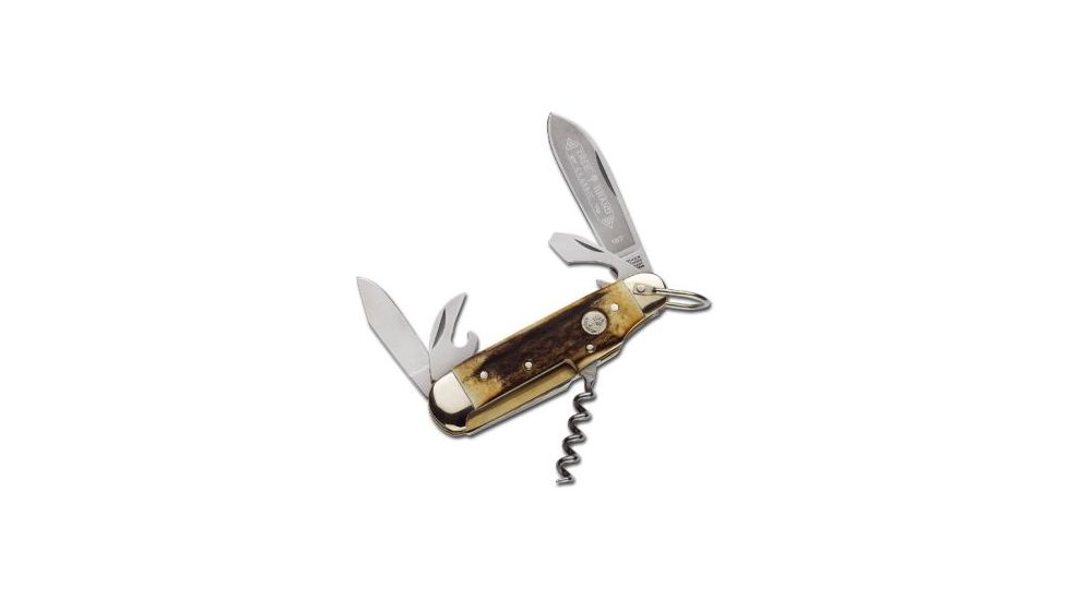 Boker USA Camp Knife Stag 110182HH