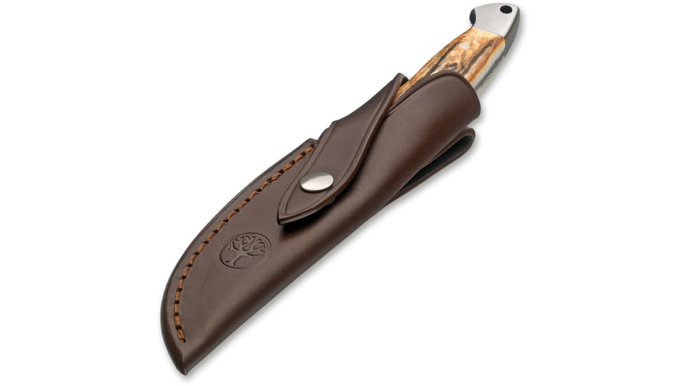 Boker USA Integral 2.0 Stag Knife, Brown, Small, 121586