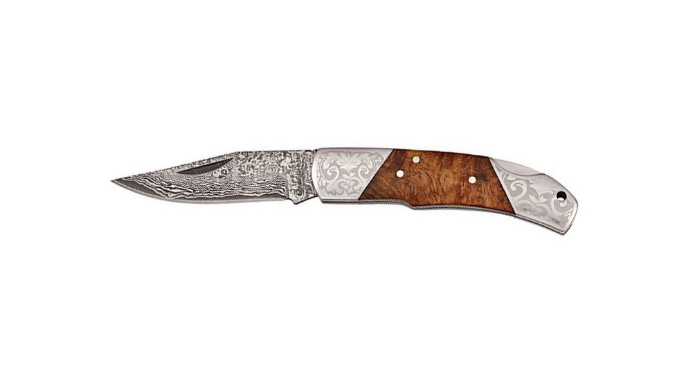 Boker USA Magnum Damascus Duke Folding Knife 01MB946DAM