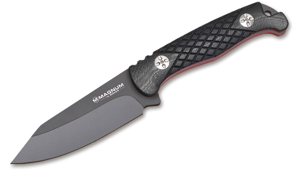 Boker USA Magnum Life Knife, Black, Small, 02MB201