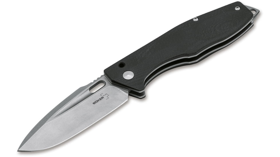 Boker USA Plus Caracal Folder 42 Knife, Black, Small, 01BO753