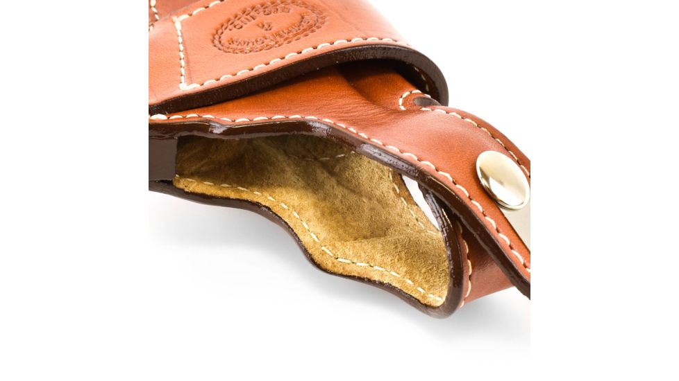 Bond Arms Driving Holster Right Handed Thumbsnap Leather Tan