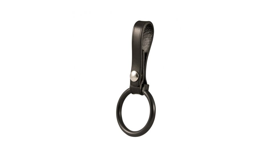 Boston Leather 2 D-cell Flashlight Abs Ring, Black - 5545-3