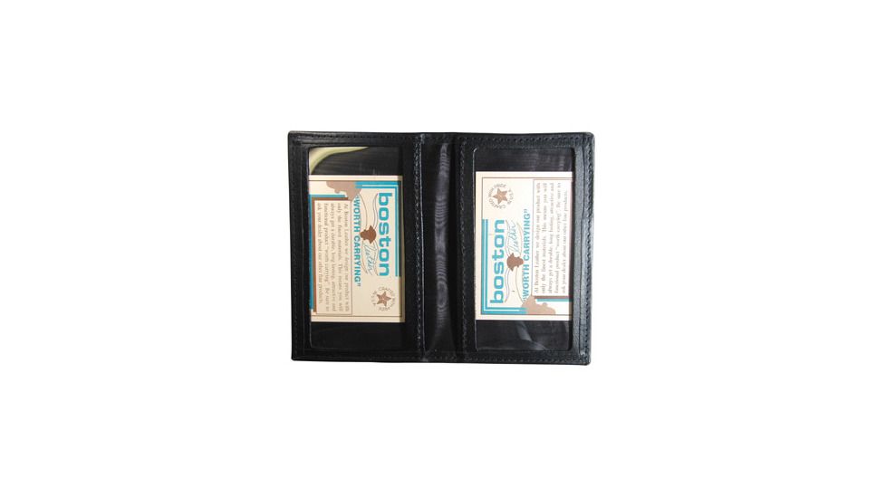 Boston Leather Boston - Double Window Id Case - 5819WF-1